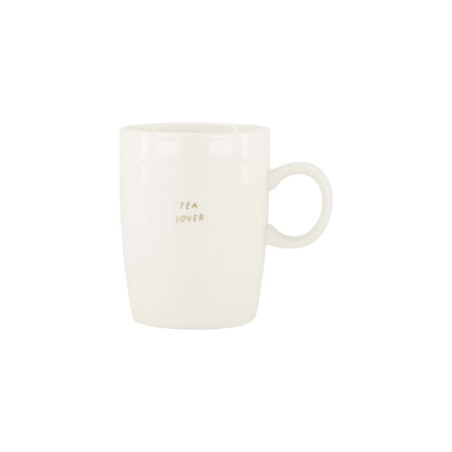 Zusss Theemok tea lover wit/goud