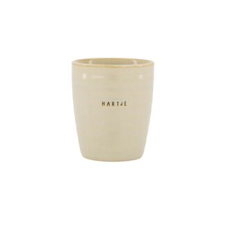 Zusss Koffiemok hartje zand