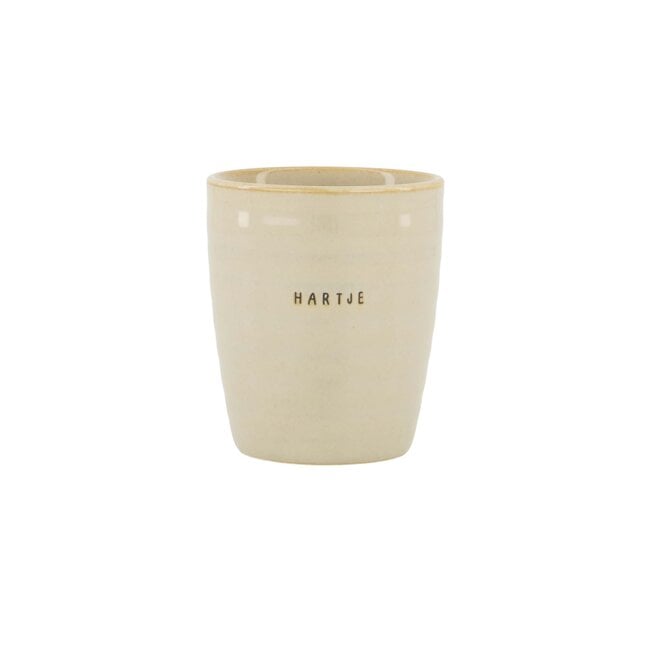 Zusss Koffiemok hartje zand