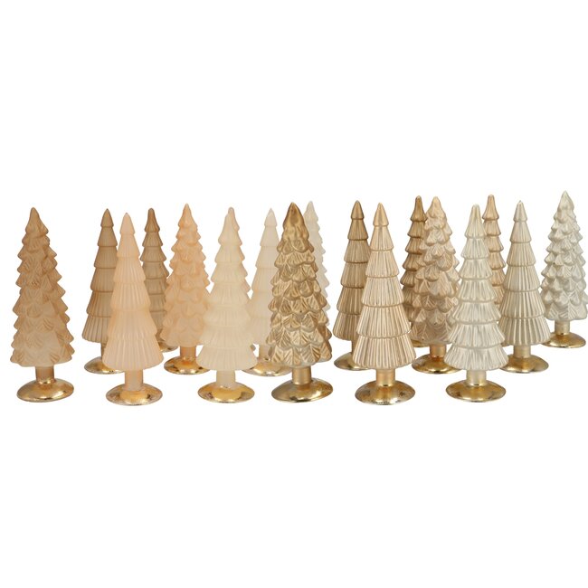 Twinkle Cosy Sand mix glass tree Shiny 10x35 cm