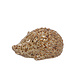 Hedgehog Glaze brown 16x9x8 cm