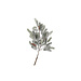 Silk Pine with Cone and Snow 102 cm