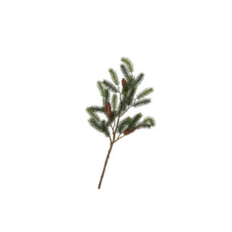Silk Pine with Cone 81 cm