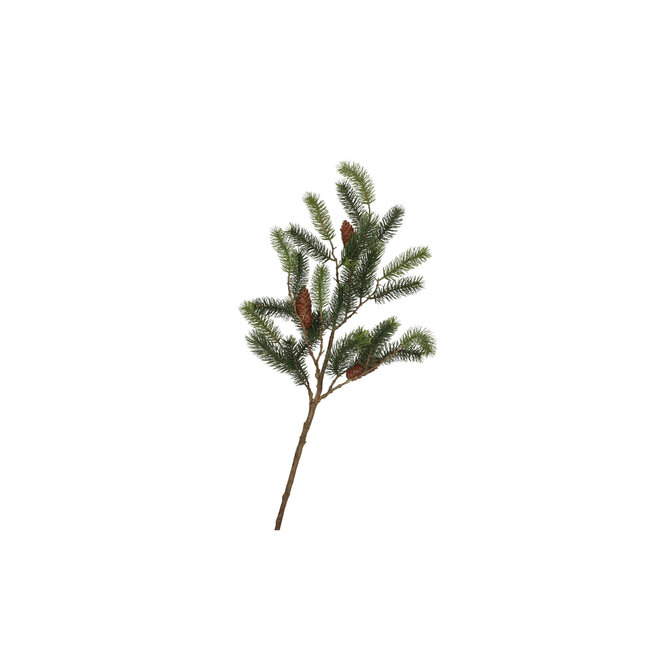 Silk Pine with Cone 81 cm