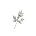 Silk Pine with Cone and snow 64 cm