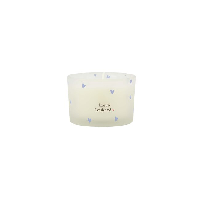 Zusss Geurkaars in wikkel lieve leukerd blauw