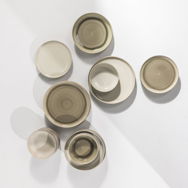 Riviera Maison Sevran Pasta Plate green