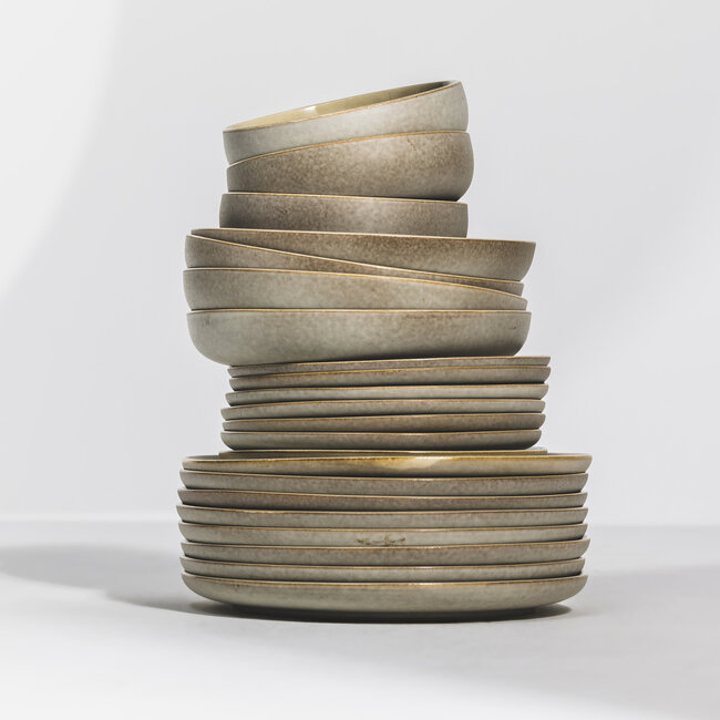 Riviera Maison Sevran Pasta Plate green