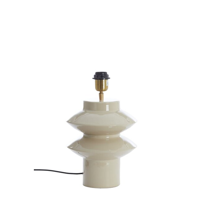 Light & Living Lampvoet Ø22x26 cm PETCH glans licht grijs