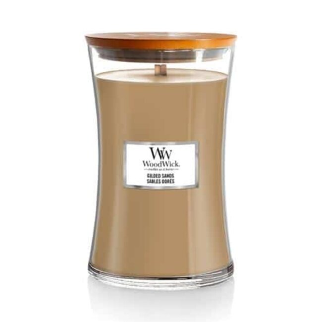 Woodwick Gilded Sands Large Candle WoodWick© 130h.