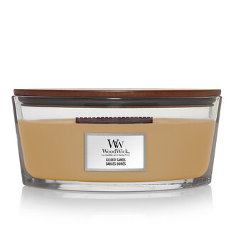 Woodwick Gilded Sands Ellipse Candle WoodWick© 50h. Woodwick Gilded Sands Ellipse Candle WoodWick© 50h.
