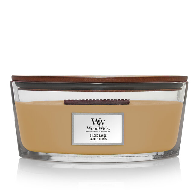 Woodwick Gilded Sands Ellipse Candle WoodWick© 50h.