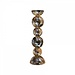 Colmore Kandelaar goud luster kristal glas 12x12x38