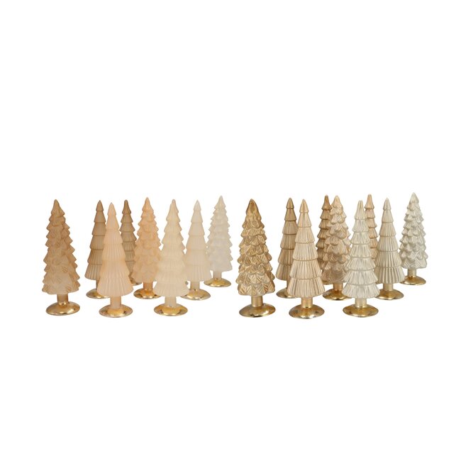 Twinkle Cosy Sand mix glass tree matt 9x25 cm