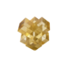 Colmore Decoratief cross natural crystal glass 15x15x15