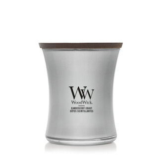 Woodwick Candescent Coast - Silver Metal Collection WoodWick© 60h.