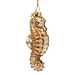Vondels Ornament glass gold seahorse H13.5cm
