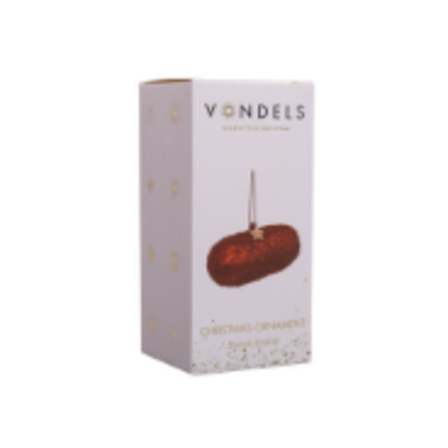 Vondels Ornament glass Dutch kroket H10cm w/box
