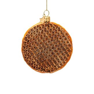 Vondels Ornament glass Dutch stroopwafel