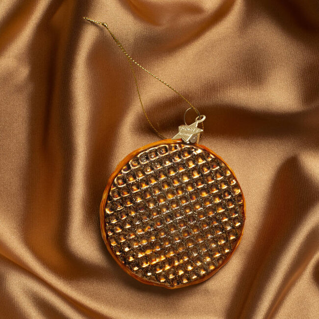Vondels Ornament glass Dutch stroopwafel