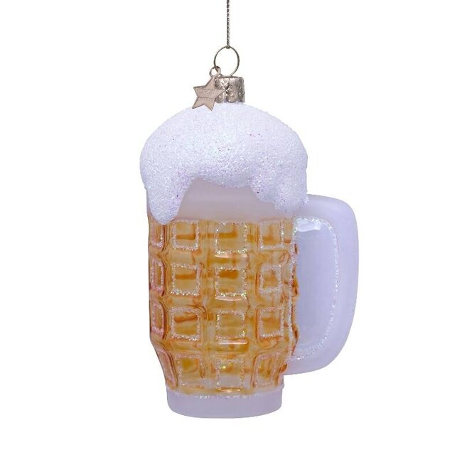 Vondels Ornament glass pint glass beer H11cm
