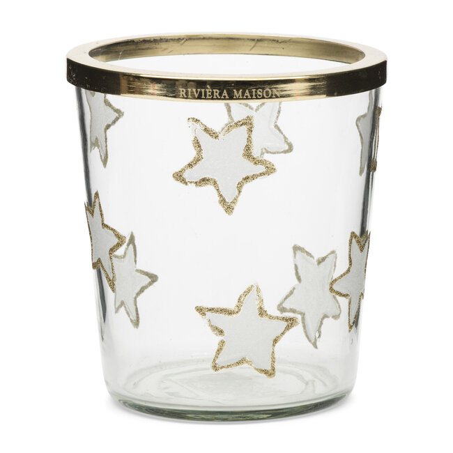 Riviera Maison Waxinelichthouder RM Golden Stars, M