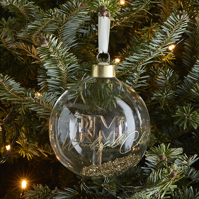 Riviera Maison Wonderful Times Ornament gold D. 10