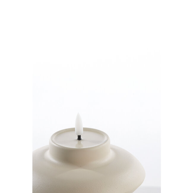 Light & Living Tafellamp LED Ø13x8 cm JAYDIE taupe