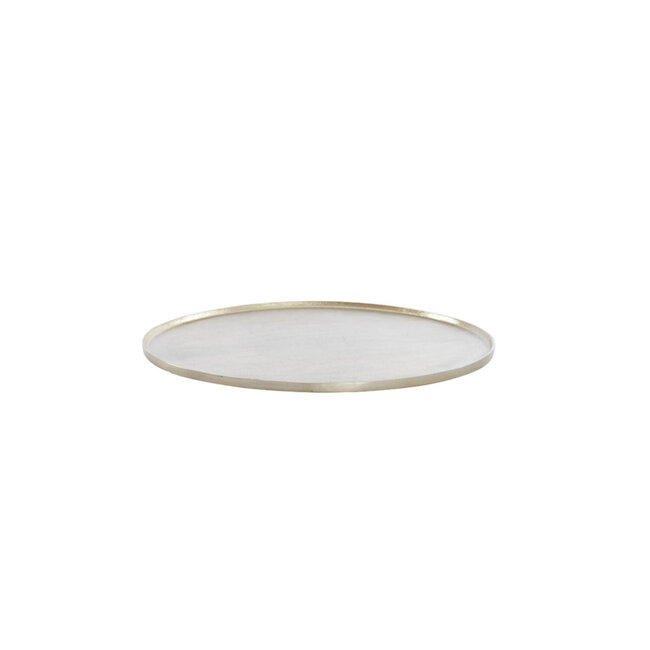 Light & Living Schaal Ø50x1,5 cm MAES licht goud