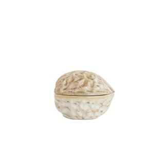 Light & Living Deco Box 18,5X15,5X14,5 cm Walnoot keramiek zand