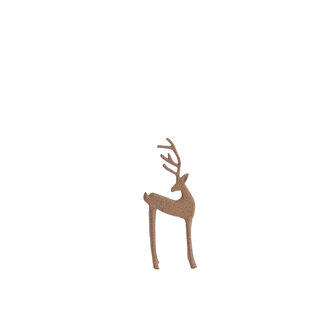 Light & Living Ornament 10x6,5x25,5 cm DEER terra+ bruin