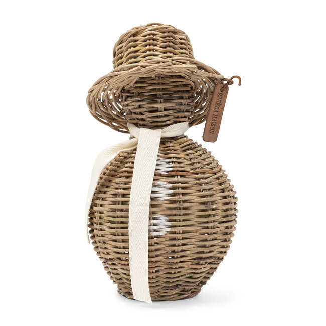 Riviera Maison Rustic Rattan Snowman M