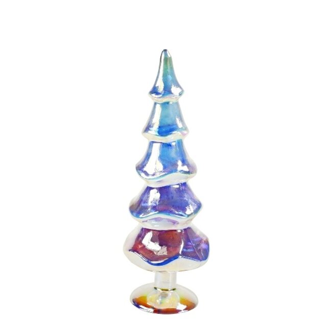 Glass tree, rainbow 11x28 cm