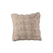 PTMD Dunae Cream fake fur square cushion dotted S 45x45 cm