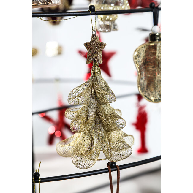 PTMD Brook Gold metal wire tree hanger