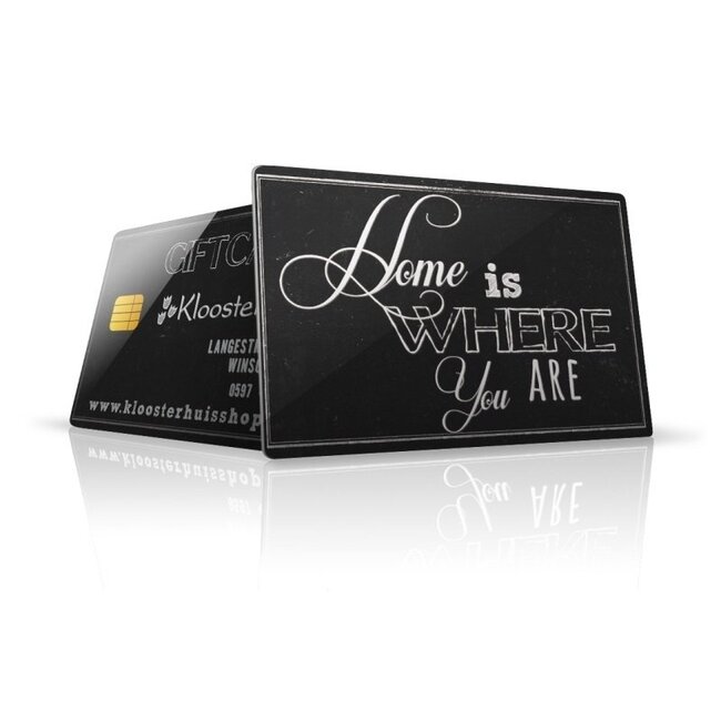 Gift card € 120,00