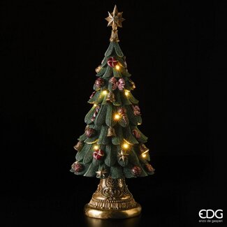 EDG Poly Kerstboom met Licht en Muziek – H60 cm