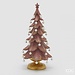 EDG Kerstboom Roze met parels  46xØ22 cm