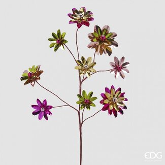 EDG Gerbera Metal Branch X9 – H.74 cm, Two Tone Pink EDG Gerbera Metal Branch X9 – H.74 cm, Two Tone Pink
