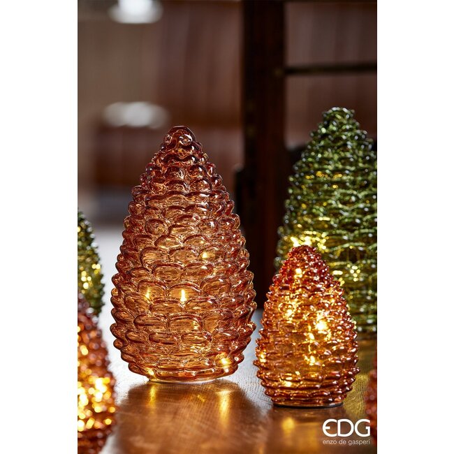 EDG LED dennenappel – Donkergroen