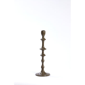 Light & Living Kandelaar Ø12x36 cm VICARI glans bruin