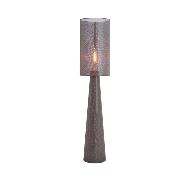 Light & Living Vloerlamp Ø38X180 Cm Micky Linen Brown
