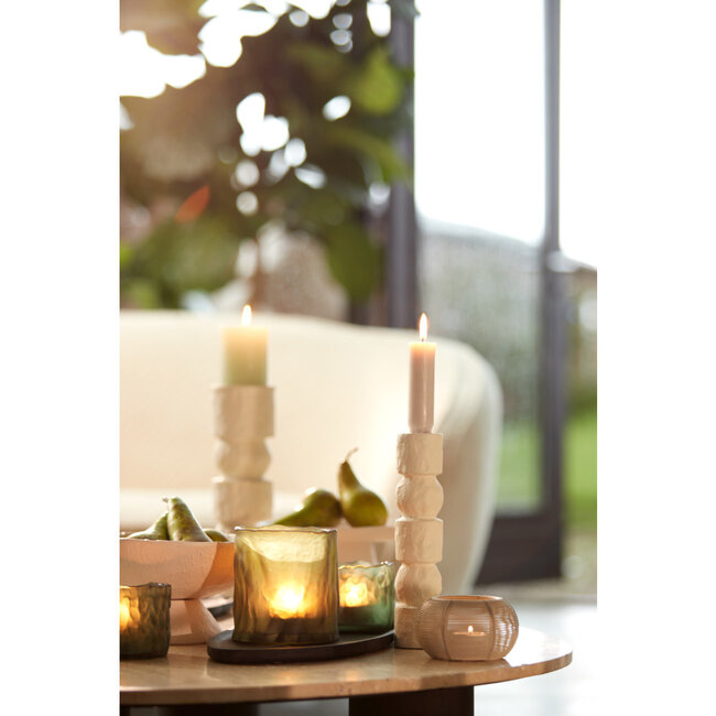 Light & Living Kandelaar Ø6X25 Cm Akta Cream