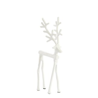 Light & Living Ornament 20,5X17X36 cm DEER Shiny Crème