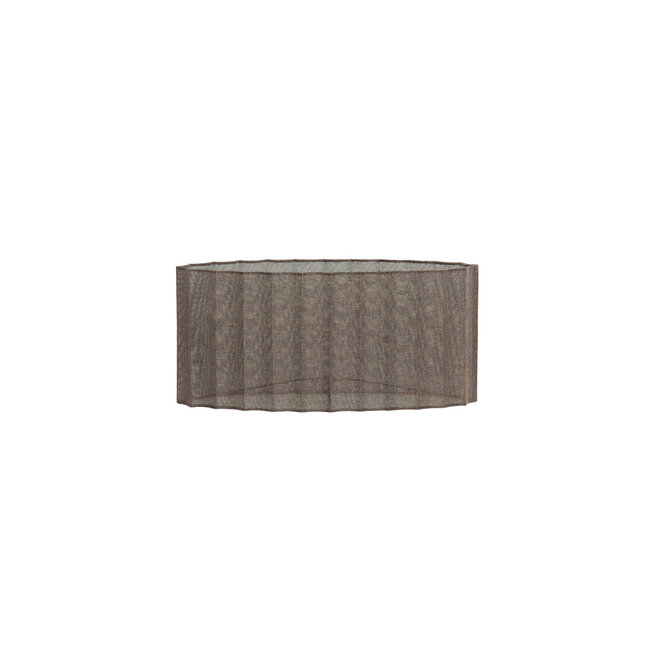 Light & Living Kap ovaal slim 45-21-22 cm Disli Linen Bruin
