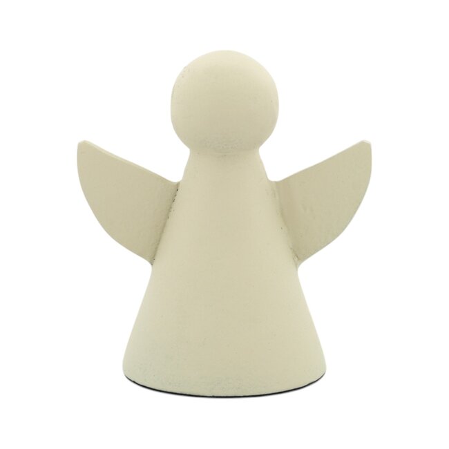 Home Society Deco Engel Gaby L Gebroken wit