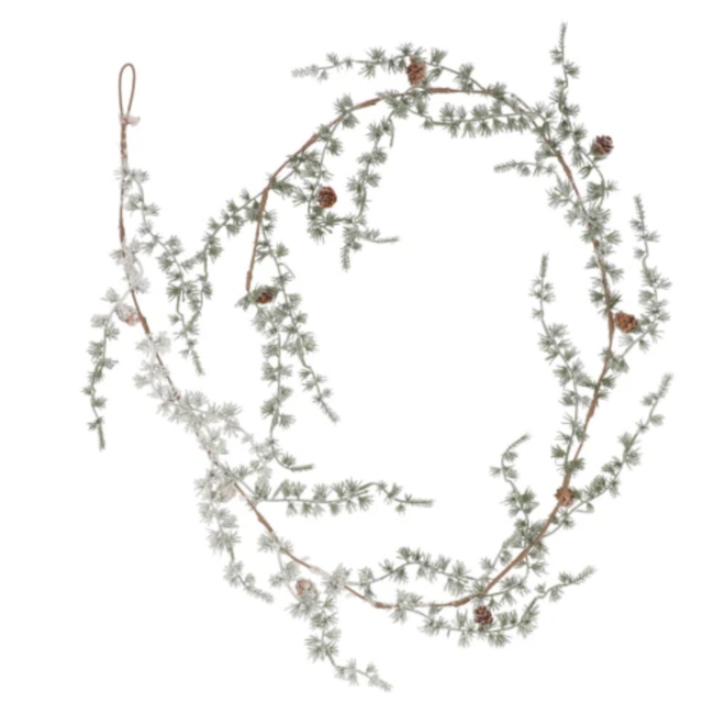 Silk guirlander snowspar 180x5cm