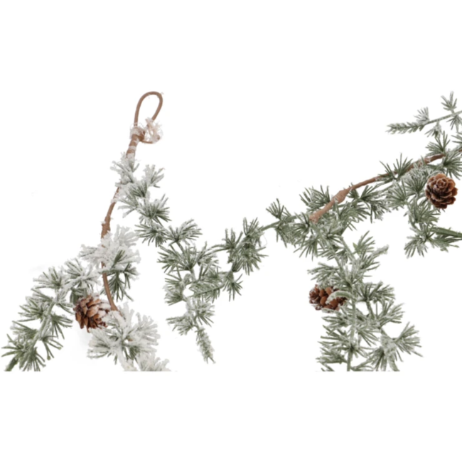 Silk guirlander snowspar 180x5cm