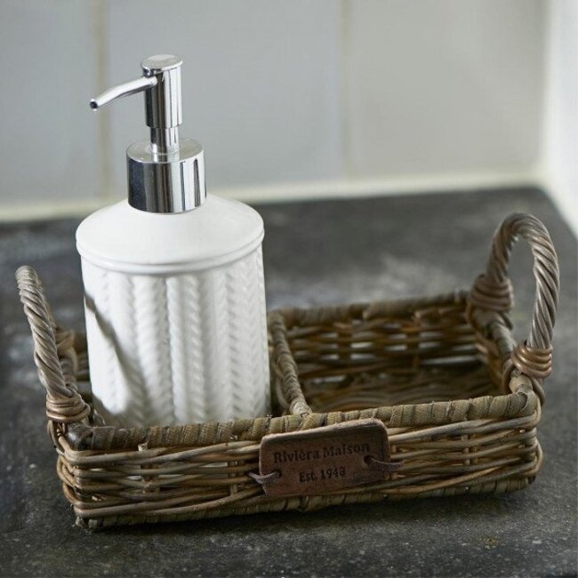 Riviera Maison Rustic Rattan Soap Tray