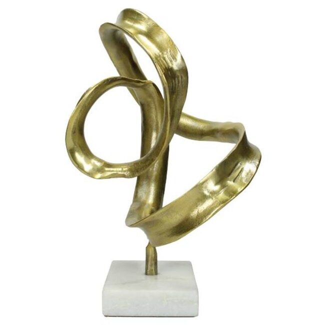 Kersten Ornament Knoop Goud 34x20x25cm